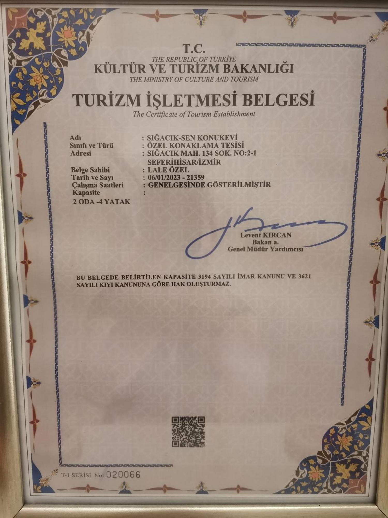 Sigacik Sen Konuk Evi Seferihisar Buitenkant foto